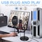 Pyle Pyle USB Microphone Podcast Recording Kit, Cardioid, Shock Mount, Pop Filter, Windows PC/Mac PDMIKT200 - alternate 10